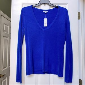 New York & Company Sweater Size L in Royal Blue